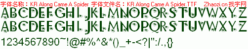 查看字体及作者详细介绍