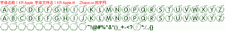 查看字体及作者详细介绍