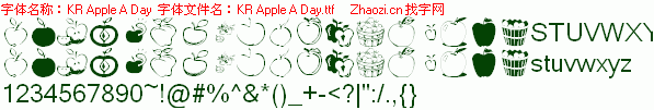 查看字体及作者详细介绍