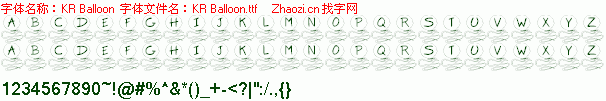 查看字体及作者详细介绍
