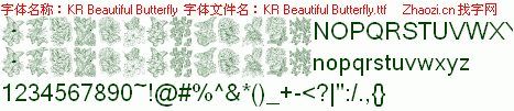 查看字体及作者详细介绍