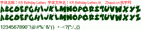 查看字体及作者详细介绍