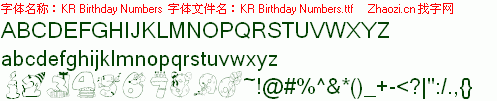 查看字体及作者详细介绍