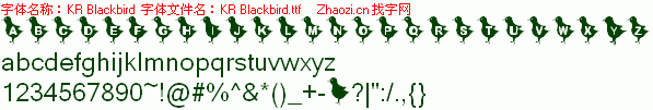 查看字体及作者详细介绍