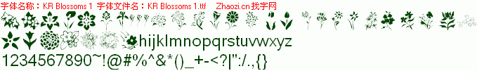 查看字体及作者详细介绍
