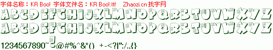 查看字体及作者详细介绍