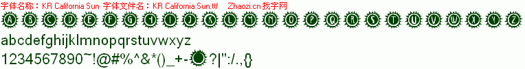 查看字体及作者详细介绍
