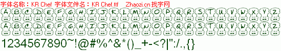 查看字体及作者详细介绍