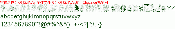 查看字体及作者详细介绍