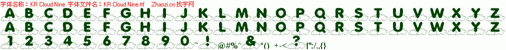 查看字体及作者详细介绍