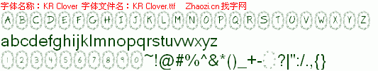 查看字体及作者详细介绍