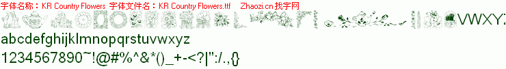 查看字体及作者详细介绍