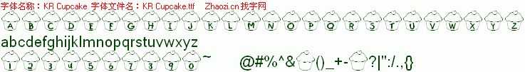查看字体及作者详细介绍