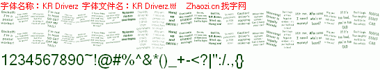 查看字体及作者详细介绍