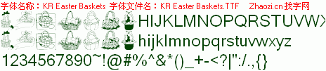 查看字体及作者详细介绍