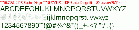查看字体及作者详细介绍