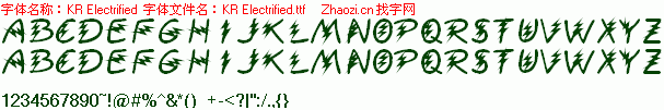 查看字体及作者详细介绍