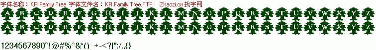 查看字体及作者详细介绍