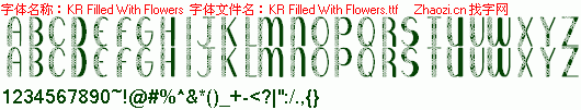 查看字体及作者详细介绍