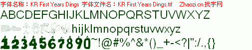 查看字体及作者详细介绍