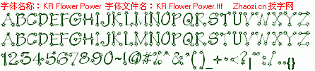 查看字体及作者详细介绍