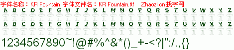 查看字体及作者详细介绍