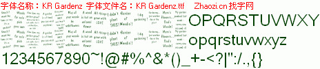 查看字体及作者详细介绍