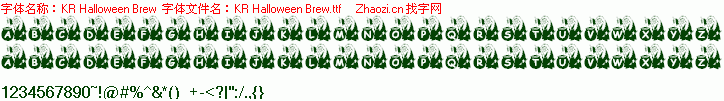 查看字体及作者详细介绍