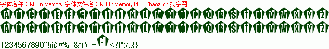 查看字体及作者详细介绍