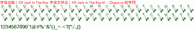 查看字体及作者详细介绍