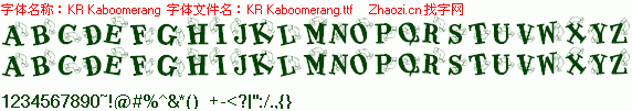 查看字体及作者详细介绍