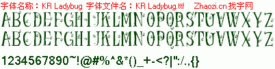 查看字体及作者详细介绍