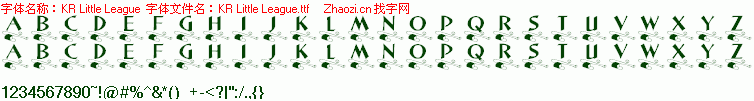 查看字体及作者详细介绍