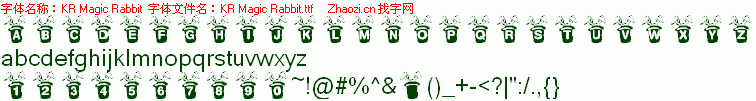 查看字体及作者详细介绍