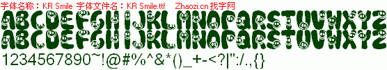 查看字体及作者详细介绍