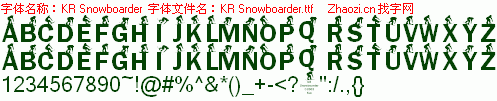 查看字体及作者详细介绍