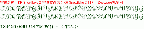 查看字体及作者详细介绍