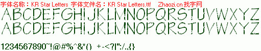 查看字体及作者详细介绍