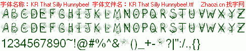 查看字体及作者详细介绍