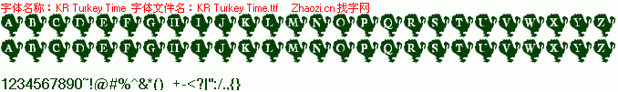 查看字体及作者详细介绍