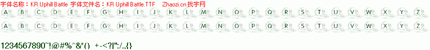 查看字体及作者详细介绍