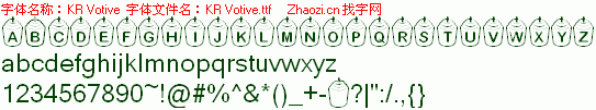 查看字体及作者详细介绍