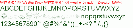 查看字体及作者详细介绍