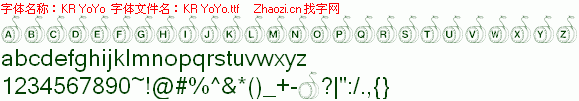 查看字体及作者详细介绍