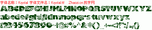查看字体及作者详细介绍