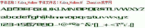 查看字体及作者详细介绍