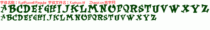 查看字体及作者详细介绍