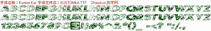 查看字体及作者详细介绍