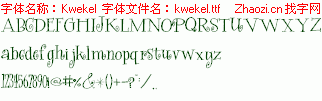 查看字体及作者详细介绍