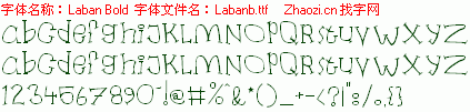查看字体及作者详细介绍
